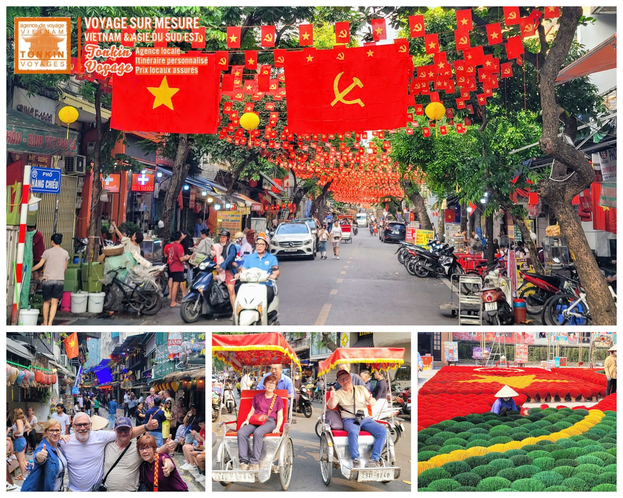 Circuit Vietnam : quelles &eacute;tapes m&eacute;ritent 2 ou 3 nuits Ville Hanoi